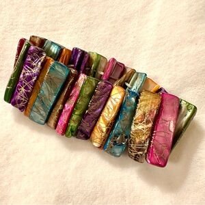 JEWELRY 🌿 Shell / Abalone look bead BRACELET